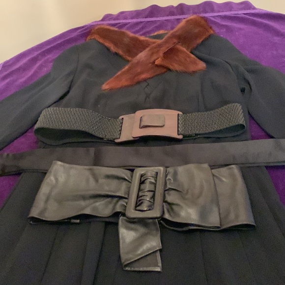 One of a kind, vintage Sherman black dress size 6 to 8 - Picture 16 of 16